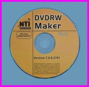   Maker GOLD 7.0 XP DVD Burning Copy Software + WAV Editor NEW *  