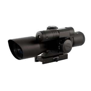   10X40 Dual III. Scope with Green Laser:  Sports & Outdoors