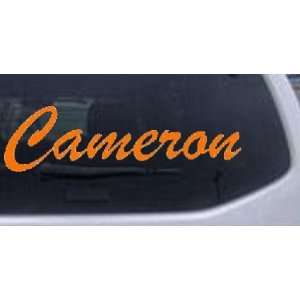  Orange 60in X 16.0in    Cameron Car Window Wall Laptop 