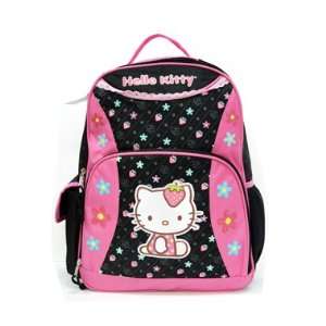    Hello Kitty Beautiful Backpack Pink and Black: Toys & Games