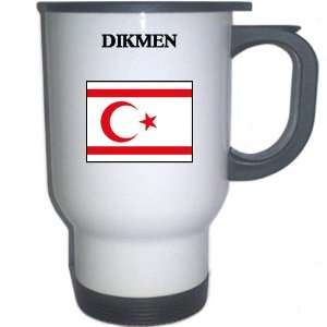 Northern Cyprus   DIKMEN White Stainless Steel Mug 