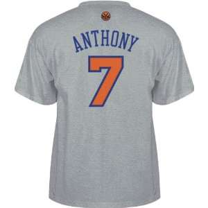 Carmello Anthony New York Knicks Adult Player Name and Number T Shirt 