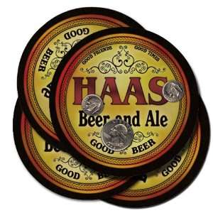 Haas Beer and Ale Coaster Set: Kitchen & Dining