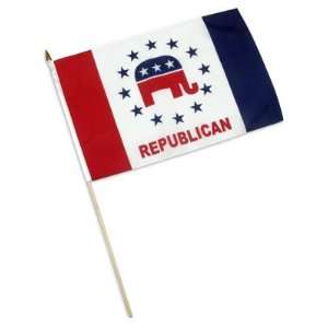 Republican Party Flag Design 2   12 x 18 inch