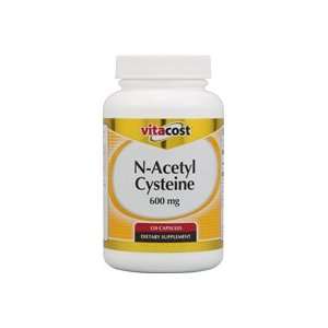  Vitacost N Acetyl Cysteine (NAC)    600 mg   120 Capsules 
