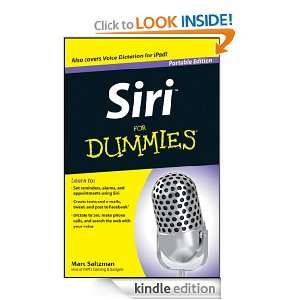 Siri For Dummies Marc Saltzman  Kindle Store