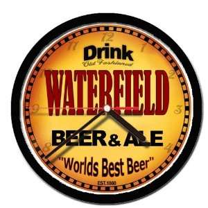  WATERFIELD beer and ale cerveza wall clock: Everything 