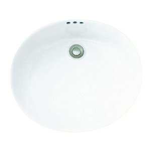  Porcher 11050 00.001 Prescott Undercounter Lavatory, White 