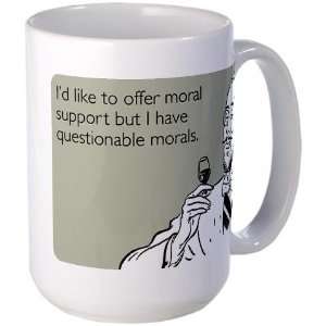  Questionable Morals Popular Large Mug by  