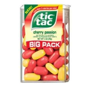  Tic Tacs Big Pack Cherry Passion Flavored Mints Case Pack 