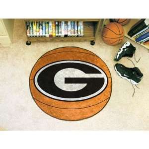  Georgia Bulldogs NCAA Basketball Round Floor Mat (29) G 
