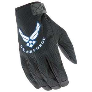   Force Mens Halo Motorcycle Gloves Black Large L 0716 3004 Automotive