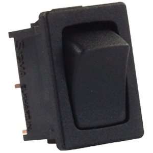  JR Products 12811 5 Mini Momentary On/Off 12V Black Switch 