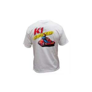   : K1 Race Gear 90154422 White X Large Speed Event T Shirt: Automotive