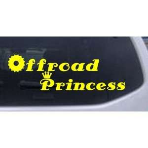   6in    Offroad Princess Off Road Car Window Wall Laptop Decal Sticker