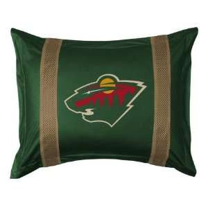  Minnesota Wild (2) SL Pillow Shams/Cover/Cases: Sports 