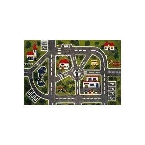  Fun Time Streets 51x78 Play Time Nylon Area Rug FT 5019/96 