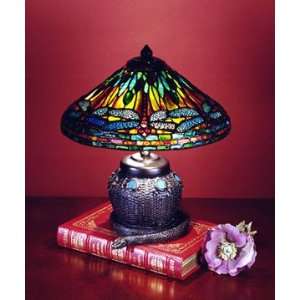  Dale Tiffany101205 Dragonfly Mini Table Lamp