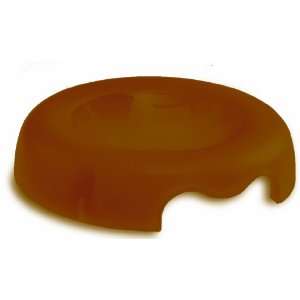  Petego United Pets Kitty Cat Food or Water Bowl, Brown 