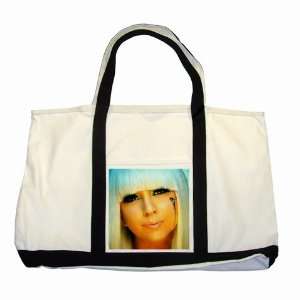  Poker Face Lady Gaga Collectible Two Tone Tote Bag 