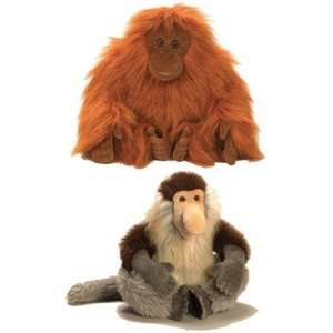     National Geographic assortiment peluches Singes 35 cm (12): Baby