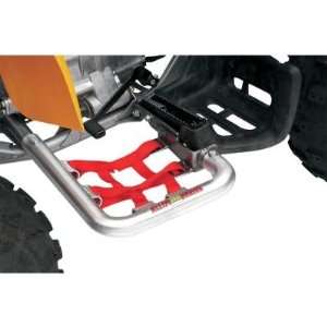  DG Performance Fat Series Alloy Nerf Bars   Silver/Red Web 