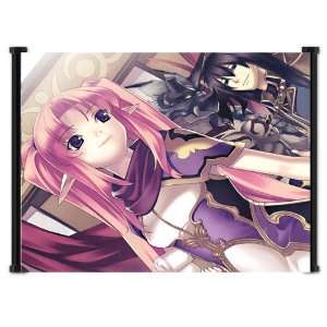  Record of Agarest War Game Fabric Wall Scroll Poster (19 