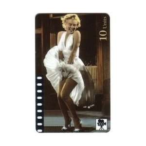    10u Marilyn Monroe Film In White Dress Blowing Up From Windy Grate