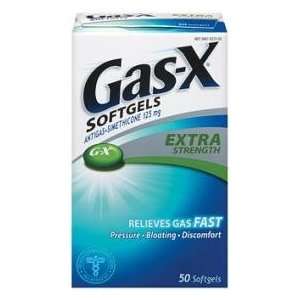  Gas X Extra Strength Anti Gas Softgels 50: Health 