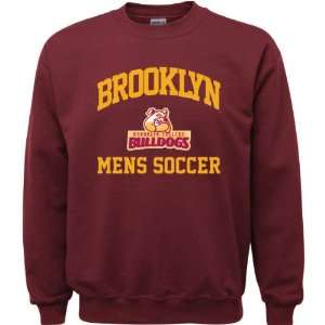  Brooklyn College Bulldogs Maroon Youth Mens Soccer Arch 