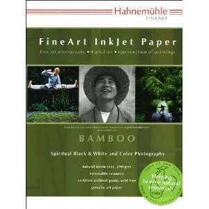   Fine Art Bamboo 290 Inkjet Paper, 11x17 , 20 sheets: Office Products