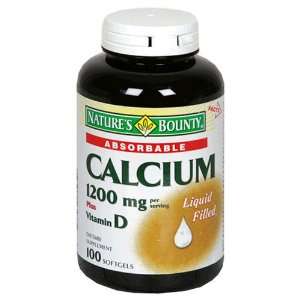   Calcium Plus Vitamin D, 1200 mg, 120 Softgels
