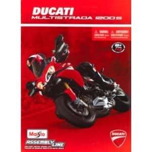  Maisto 1/12 AL 2010 Ducati Multistrada 1200S Toys & Games
