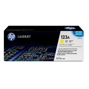  HP Laserjet 123A Yellow Cartridge in Retail Packaging 