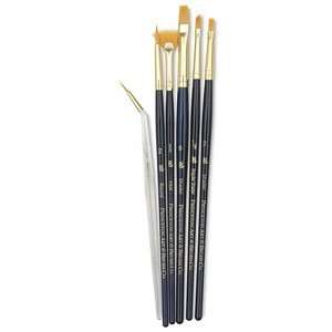  Princeton RealValue Brush Sets   Short Handle, Golden 