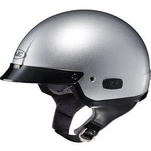  HJC IS 2 Solid Helmet   Small/Light Silver Automotive