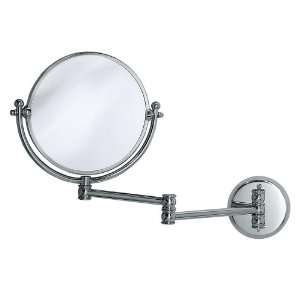 Gatco 1411 Wall Mount Mirror with 14 Inch Swing Arm Extents, Chrome