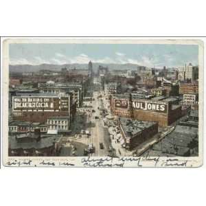  Reprint Market Street, San Francisco, Calif 1898 1931 