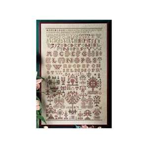  1854 Sampler Counted Cross Stitch Kit Arts, Crafts 