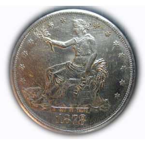  Replica U.S. Trade dollar 1878 CC 