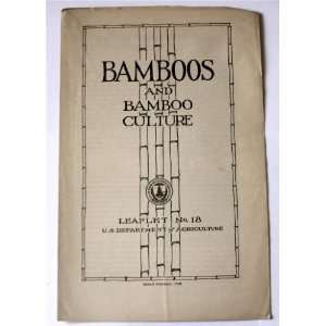  Bamboos and Bamboo Culture (U.S. Department of Agriculture 
