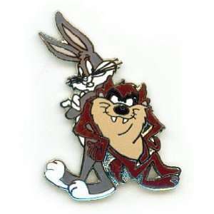 Warner Brothers Looney Tunes Bugs and Taz Best Pals Pin 