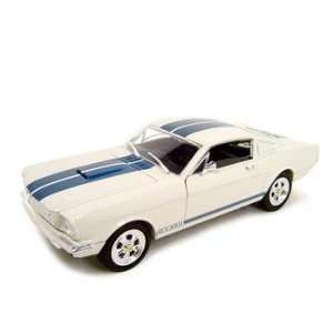  1966 SHELBY MUSTANG GT 350 WHITE 118 DIECAST MODEL Toys 