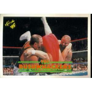  1990 Classic WWF Wrestling Card #47 : Bushwhackers: Sports 