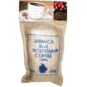 Jamaica Blue Mountain Coffee , Certified 100% Pure, Medium Roasted 
