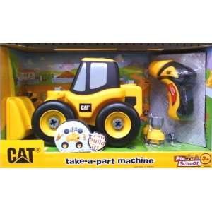  Small World Express CAT Take Apart Machines   Front Loader 