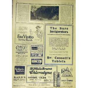    Napier Car Wales Llanberis Adverts Print 1918
