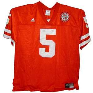   Replica NCAA Game Jersey by Adidas (Large Red): Sports & Outdoors