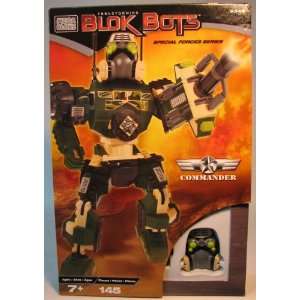  Mega Bloks 9343 Blok Bots Commander: Toys & Games