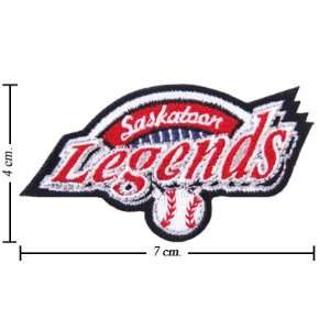  Saskatoon Legends Logo Emrbroidered Iron on Patches Kid Biker Band 